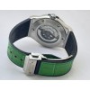 Hublot Vendom Classic Green Leather Strap Swiss Automatic Watch