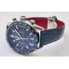 Tag Heuer Carrera Sport Chronograph Blue Leather Strap Watch