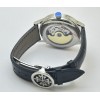 Patek Philippe GMT Annual Calendar Sun Moon Diamond Bezel Black Dial Swiss Automatic Watch