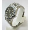 Rolex Date-Just Grey Swiss ETA Automatic 3235 Valjoux Movement Watch