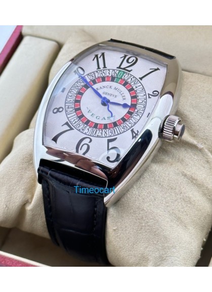 Franck Muller Vegas Steel Swiss Automatic Watch