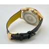 Breitling Navitimer Rose Gold Black Leather Strap Watch