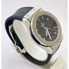 Hublot Vendom Classic Steel Black Leather Strap Swiss Automatic Watch