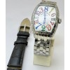 Franck Muller Crazy Color Dream Croco White Steel Swiss Automatic Watch