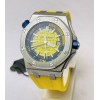 Audemars Piguet Diver Yellow Rubber Strap Swiss Automatic Watch