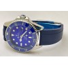  Rolex Submariner Blue Rubber Strap Swiss Automatic Watch