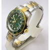 Rolex Submariner Green Dial Dual Tone Swiss Automatic Watch