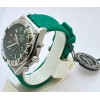 Breitling Chronomat B01 42 Green Rubber Strap Watch