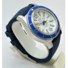 Breitling Superocean White Blue Rubber Strap Swiss Automatic Watch