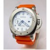 Panerai Submersible Orange Rubber Strap Swiss Automatic Watch