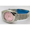 Rolex Oyster Perpetual Pink Steel Swiss Automatic Watch