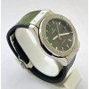 Hublot Vendom Classic Steel Green Leather Strap Swiss Automatic Watch