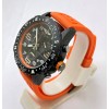 Breitling Endurance Pro Chronometer Orange Rubber Strap Watch
