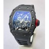 Richard Mille RM35-02 Rafael Nadal Black Carbon Swiss ETA 7750 Valjoux Movement Watch