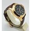 Panerai Power Reserve Rose Gold Leather Strap Swiss Automatic Watch