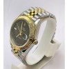 Rolex Date-Just Roman Mark Grey Dual Tone Swiss ETA Automatic 2836 Valjoux Movement Watch