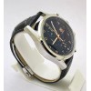 Tag Heuer Carrera Calibre 1887 Chronograph Black Leather Strap Watch