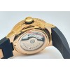 Ulysse Nardin Maxi Marine Rose Gold White Rubber Strap Swiss Automatic Watch