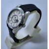 Rolex Sky Dweller Steel White Black Rubber Strap Swiss ETA Automatic Watch
