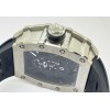 Richard Mille RM 1201 Black Rubber Strap Swiss ETA Automatic Watch