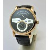A. Lange & Shone Zeitwerk Rose Gold Black Swiss Automatic Watch