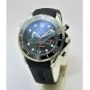 Omega Seamaster Diver 34th America Cup Chronograph Black Rubber Strap Watch