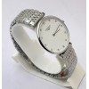 Longines Elegance La Grande Diamond Mark White Steel Watch