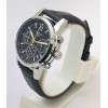 Tissot Prc 200 Black Leather Strap Watch