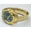 Rolex GMT Master II Golden Green Swiss ETA 3285 Valjoux Movement Watch