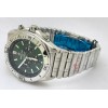 Breitling Chronomat B01 42 Green Steel Watch