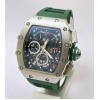 Richard Mille Mclaren F1 Green Rubber Strap Swiss Automatic Watch