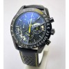 Omega Speedmaster Apollo 8 Black Leather Strap watch