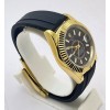 Rolex Sky Dweller Black Rubber Strap Swiss ETA Automatic Watch