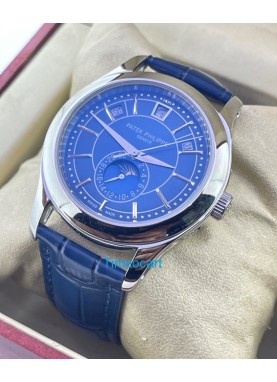 Patek Philippe Complications Annual Calendar Blue Swiss Automatic Watch