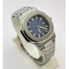 Patek Philippe Nautilus Steel Blue Swiss Automatic Watch
