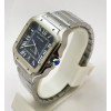Cartier Santos 100 Steel Blue Swiss Automatic Watch
