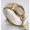Rolex Datejust Diamond Bezel White Rose Gold Swiss Automatic Ladies Watch