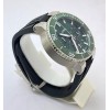 Oris Aquis Chronograph Green Black Rubber Strap Watch