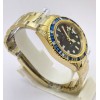 Rolex GMT Master ii White & Blue Ruby Bezel Golden Swiss ETA 3285 Valjoux Automatic Movement Watch