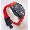Tissot T Touch Solar Red Rubber Strap Watch