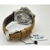 Panerai GMT Steel Brown Strap Swiss Automatic Watch