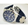 Ulysse Nardin Maxi Marine Steel Blue Rubber Strap Swiss Automatic Watch