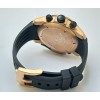 Graham Chronometer Black Rubber Strap Watch