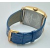 Franck Muller Master Square Diamond Blue Leather Strap Watch