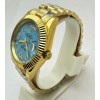 Rolex Day Date Turquoise Diamond Roman Marking Swiss Automatic Watch