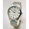 Longines Master Collection White Steel 2 Swiss Automatic Watch