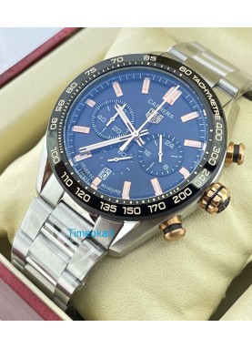 Tag Heuer Carrera Sport Blue Chronograph Steel Watch