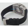 Richard Mille Diamond Limited Edition Steel Ladies SWISS ETA 7750 Valjoux Movement Watch