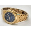 Audemars Piguet Royal Oak Rose Gold BLUE Swiss  Automatic Watch