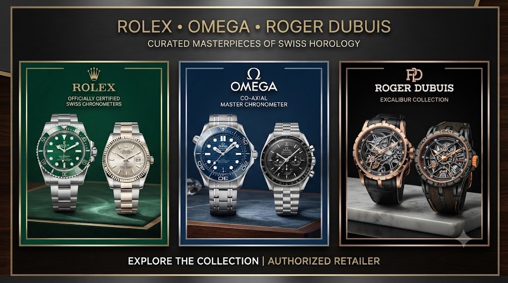 First Copy Luxurious Watches For Men and Women